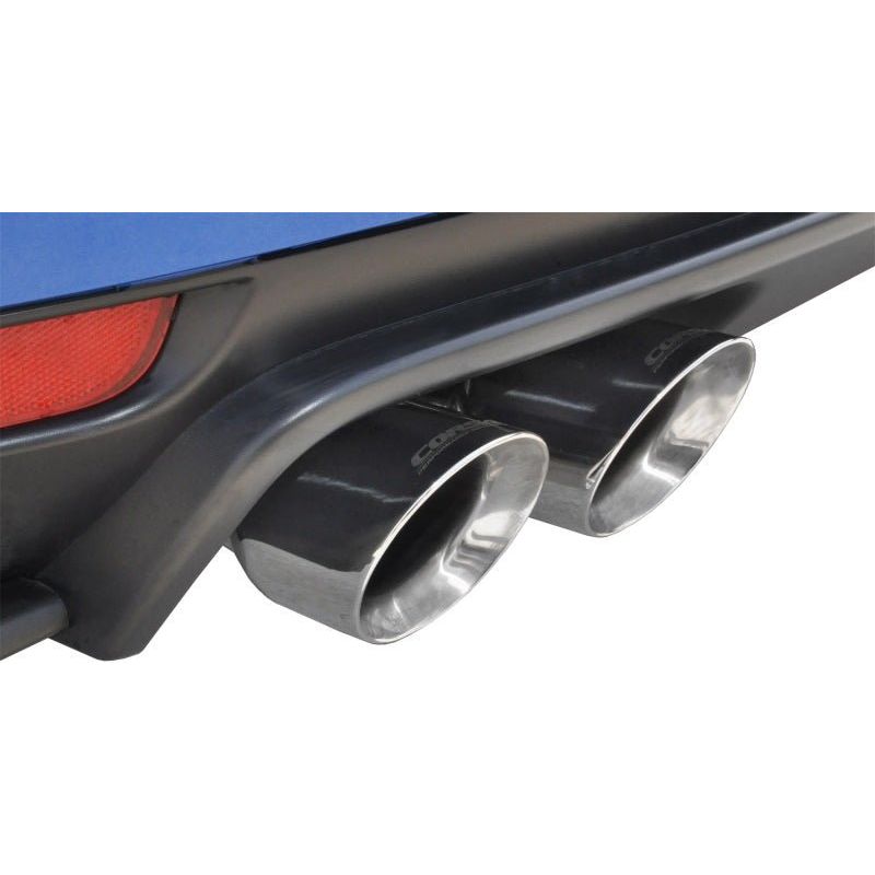 Corsa 08-13 Subaru Impreza Hatchback STI 2.5L Turbo Manual Polished Sport Cat-Back Exhaust NP Motorsports