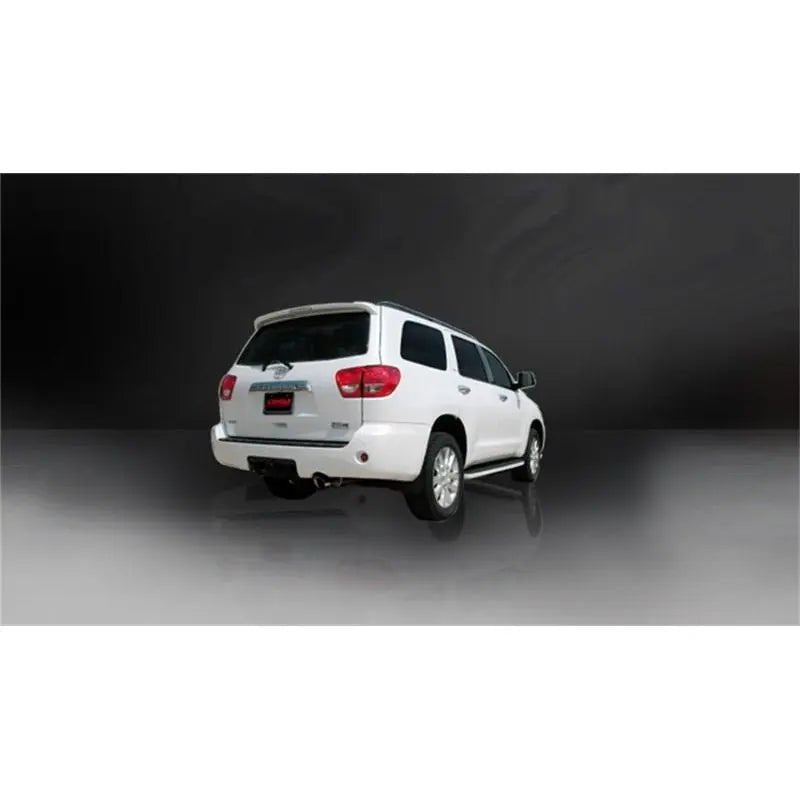 Corsa 08-13 Toyota Sequoia 5.7L V8 Touring Cat-Back Exhaust w/Black 4in Tip - Get it from Bo