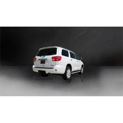 Corsa 08-13 Toyota Sequoia 5.7L V8 Touring Cat-Back Exhaust w/Black 4in Tip - Get it from Bo