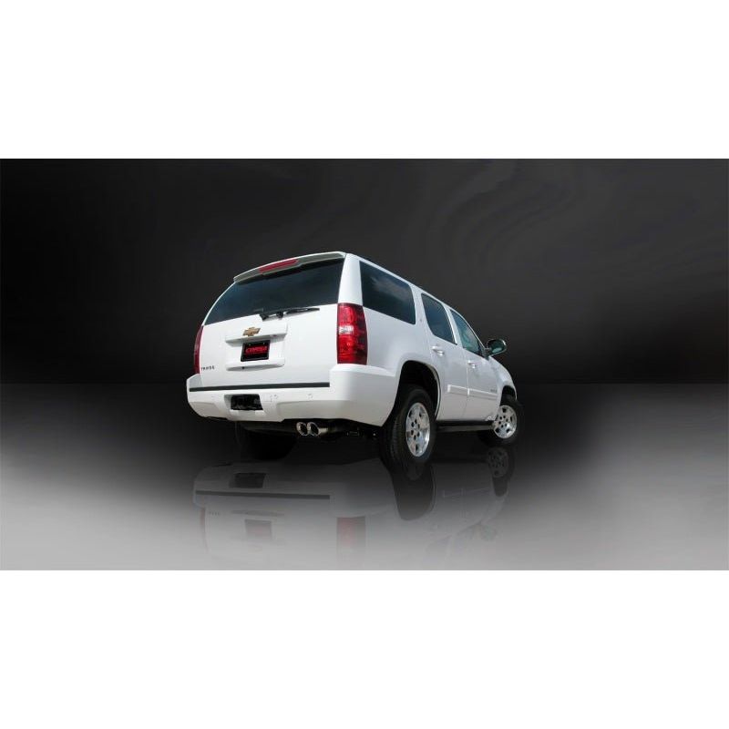 Corsa 09-11 Chevrolet Tahoe 5.3L V8 Polished Sport Cat-Back Exhaust NP Motorsports
