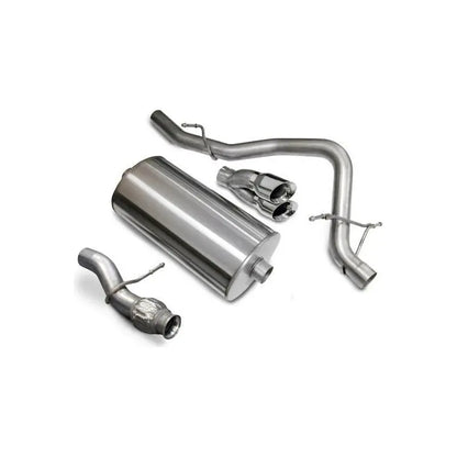 Corsa 09-11 Chevrolet Tahoe 5.3L V8 Polished Sport Cat-Back Exhaust NP Motorsports
