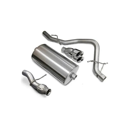Corsa 09-11 Chevrolet Tahoe 5.3L V8 Polished Sport Cat-Back Exhaust NP Motorsports