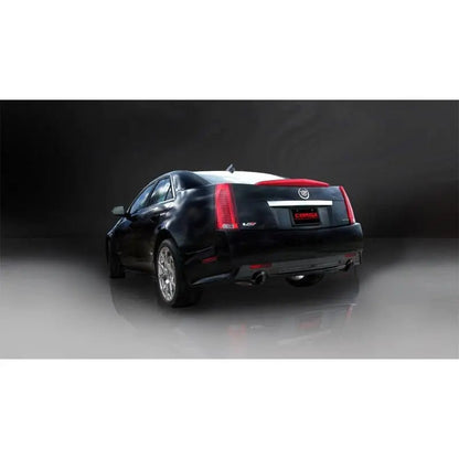 Corsa 09-13 Cadillac CTS Sedan V 6.2L V8 Black Sport Axle-Back Exhaust - Get it from Bo