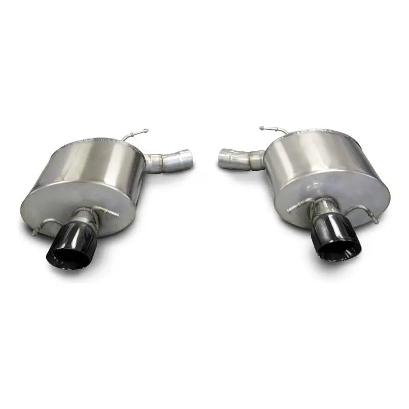 Corsa 09-13 Cadillac CTS Sedan V 6.2L V8 Black Sport Axle-Back Exhaust - Get it from Bo