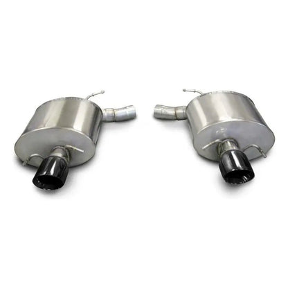 Corsa 09-13 Cadillac CTS Sedan V 6.2L V8 Black Sport Axle-Back Exhaust - Get it from Bo