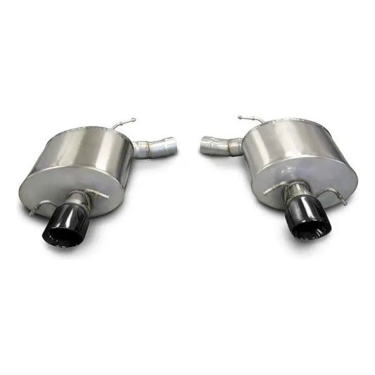 Corsa 09-13 Cadillac CTS Sedan V 6.2L V8 Black Sport Axle-Back Exhaust - Get it from Bo