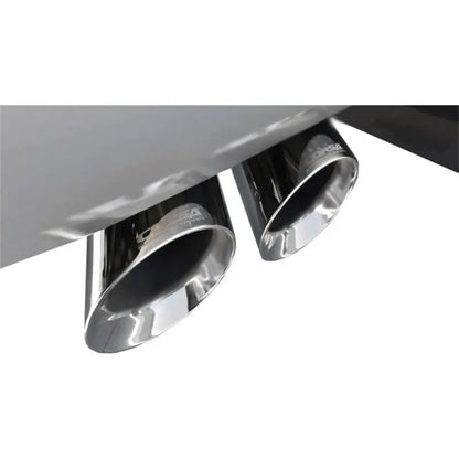 Corsa 09-13 Chevrolet Suburban 1500 5.3L V8 Polished Sport Cat-Back Exhaust NP Motorsports