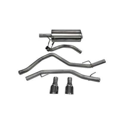 Corsa 09-14 Dodge Ram 1500 4.7L Quad/Crew Cab/Short Bed Polished Dual Exit Cat-Back Exhaust NP Motorsports