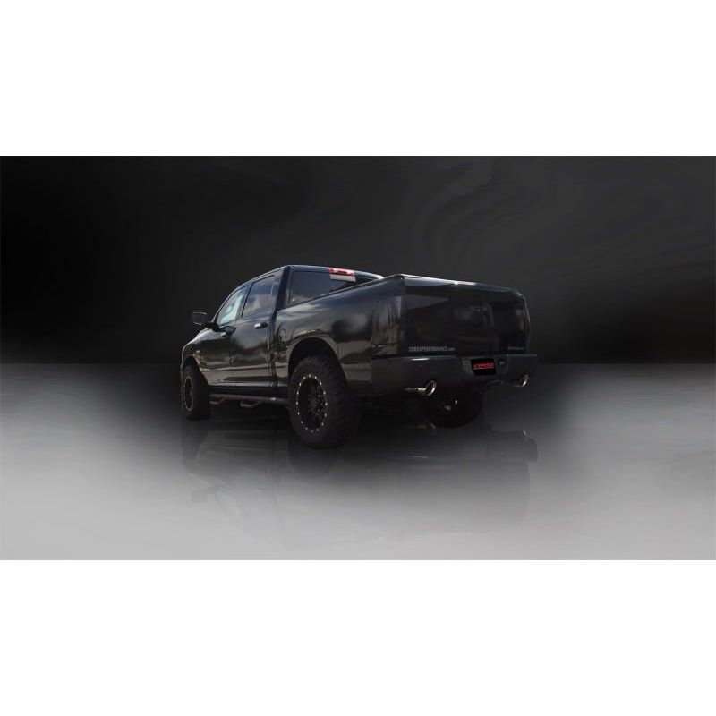Corsa 09-14 Dodge Ram 1500 4.7L Quad/Crew Cab/Short Bed Polished Dual Exit Cat-Back Exhaust NP Motorsports
