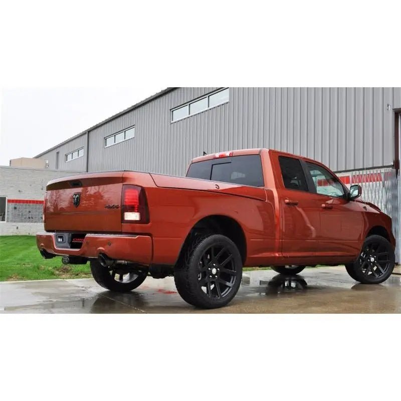 Corsa 09-14 Dodge Ram 1500 4.7L/5.7L V8 Quad/Crew Cab/Short Bed Black Dual Rear Exit Cat-Back Exhaus - Get it from Bo