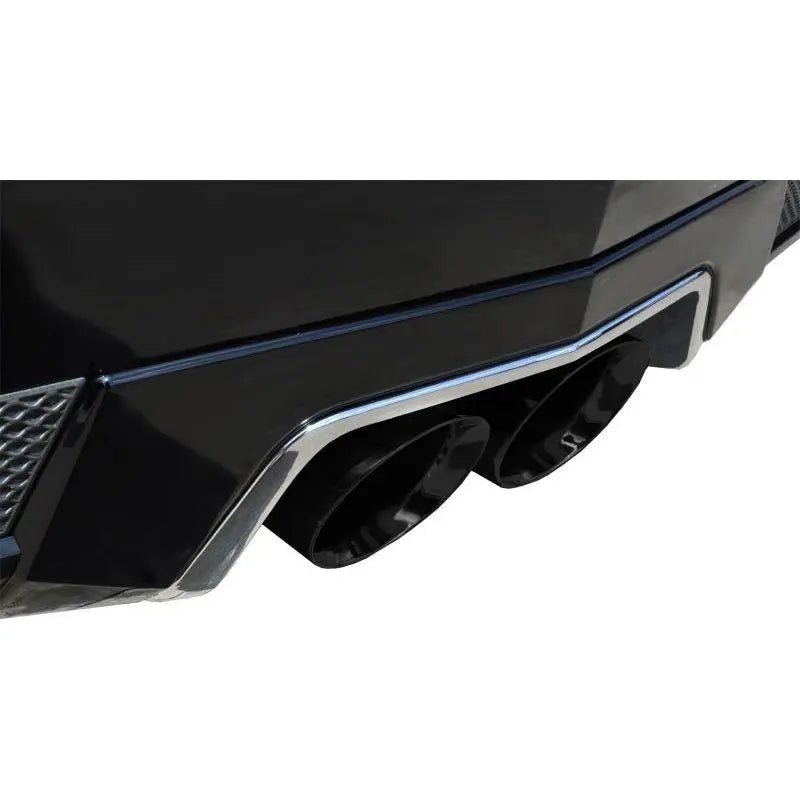 Corsa 11-13 Cadillac CTS Coupe V 6.2L V8 Black Sport Axle-Back Exhaust - Get it from Bo