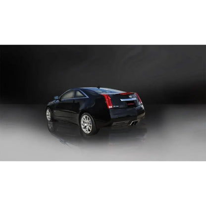 Corsa 11-13 Cadillac CTS Coupe V 6.2L V8 Black Sport Axle-Back Exhaust NP Motorsports
