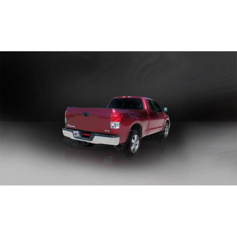 Corsa 11-14 Toyota Tundra Double Cab/Crew Max 5.7L V8 Black Sport Cat-Back Exhaust NP Motorsports