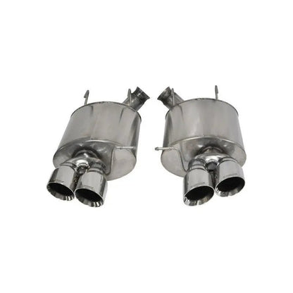 Corsa 13-13 Ford Mustang Shelby GT500 5.8L V8 Polished Sport Axle-Back Exhaust - Get it from Bo