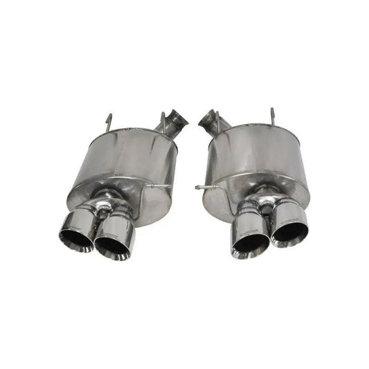 Corsa 13-13 Ford Mustang Shelby GT500 5.8L V8 Polished Sport Axle-Back Exhaust - Get it from Bo
