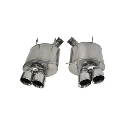 Corsa 13-13 Ford Mustang Shelby GT500 5.8L V8 Polished Sport Axle-Back Exhaust NP Motorsports