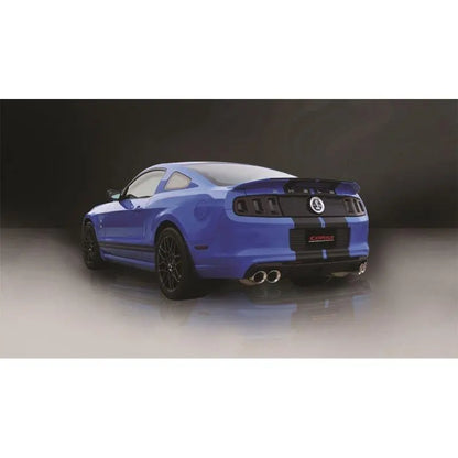 Corsa 13-13 Ford Mustang Shelby GT500 5.8L V8 Polished Sport Axle-Back Exhaust NP Motorsports
