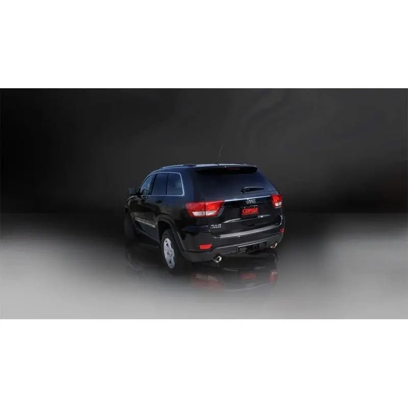 Corsa 15-16 Jeep Grand Cherokee Polished 2.5in Dual Rear Exit Cat-Back Exhaust - Get it from Bo