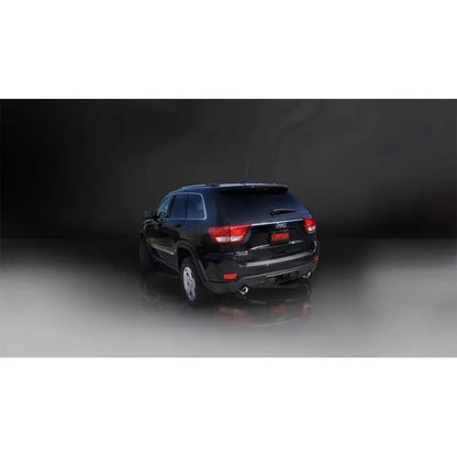 Corsa 15-16 Jeep Grand Cherokee Polished 2.5in Dual Rear Exit Cat-Back Exhaust - Get it from Bo