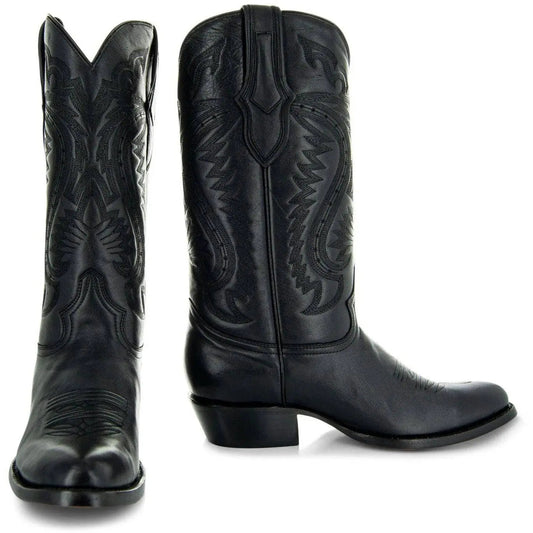Cowboy Dress Boots | Mens Classic Round-Toe Boots (H7001) - Get it from Bo