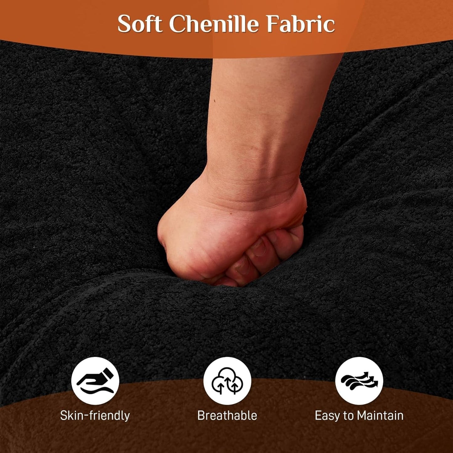 Cozy U Shape Sectional Sofa with Lounge Chaise ShipItFurniture