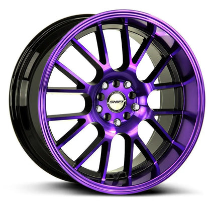 Crank Gloss Black Purple Machined - Get it from Bo