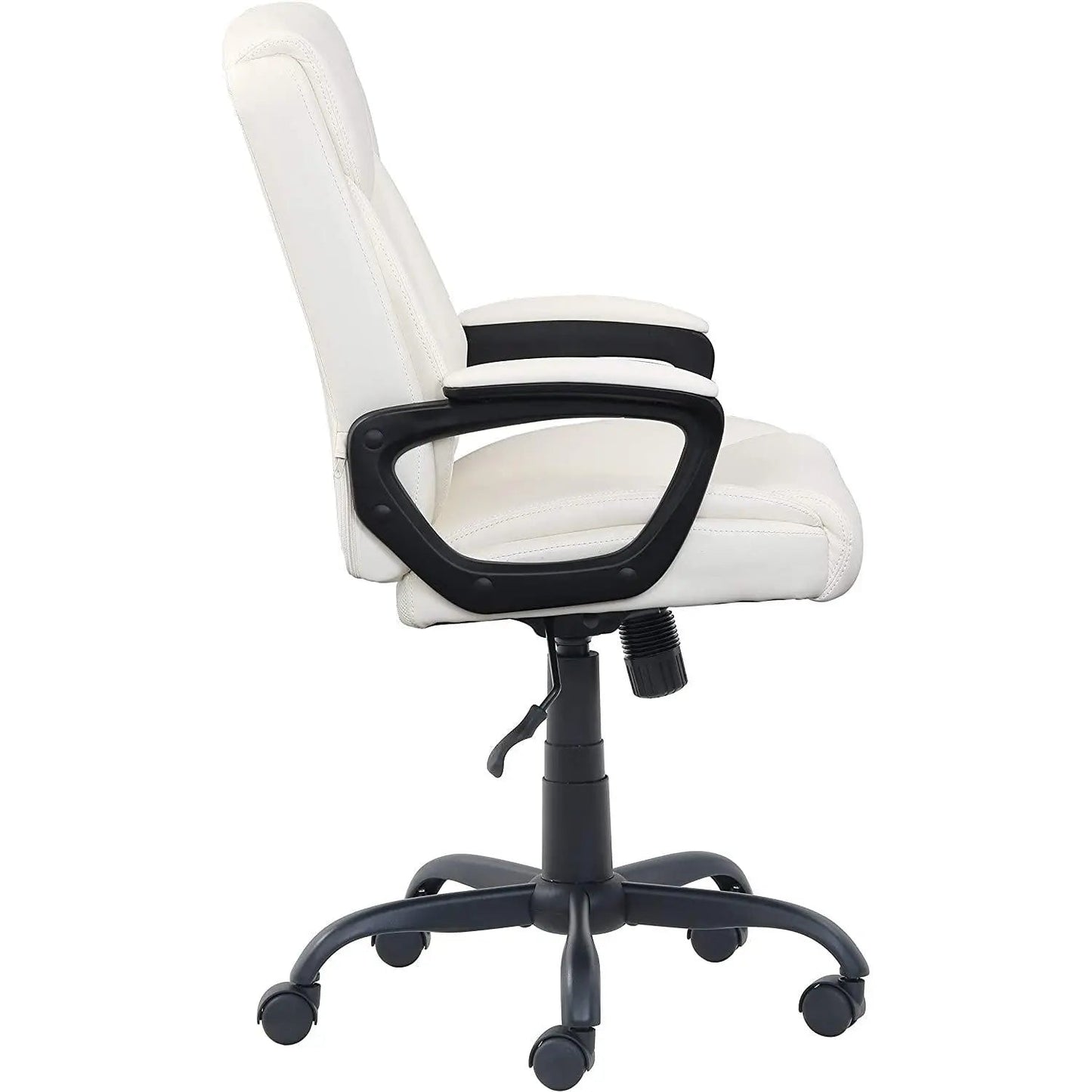 Cream Padded Office Chair Armrests Height Adjustable - Get it from Bo