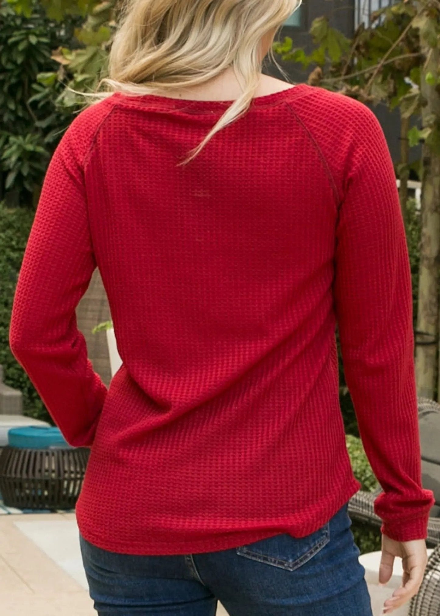Cross Stitching Textured Pullover - Get it from Bo