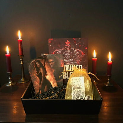 Crowned In Blood Book Box - Dark Mafia Romance Special Edition with Sprayed Edges - Get it from Bo