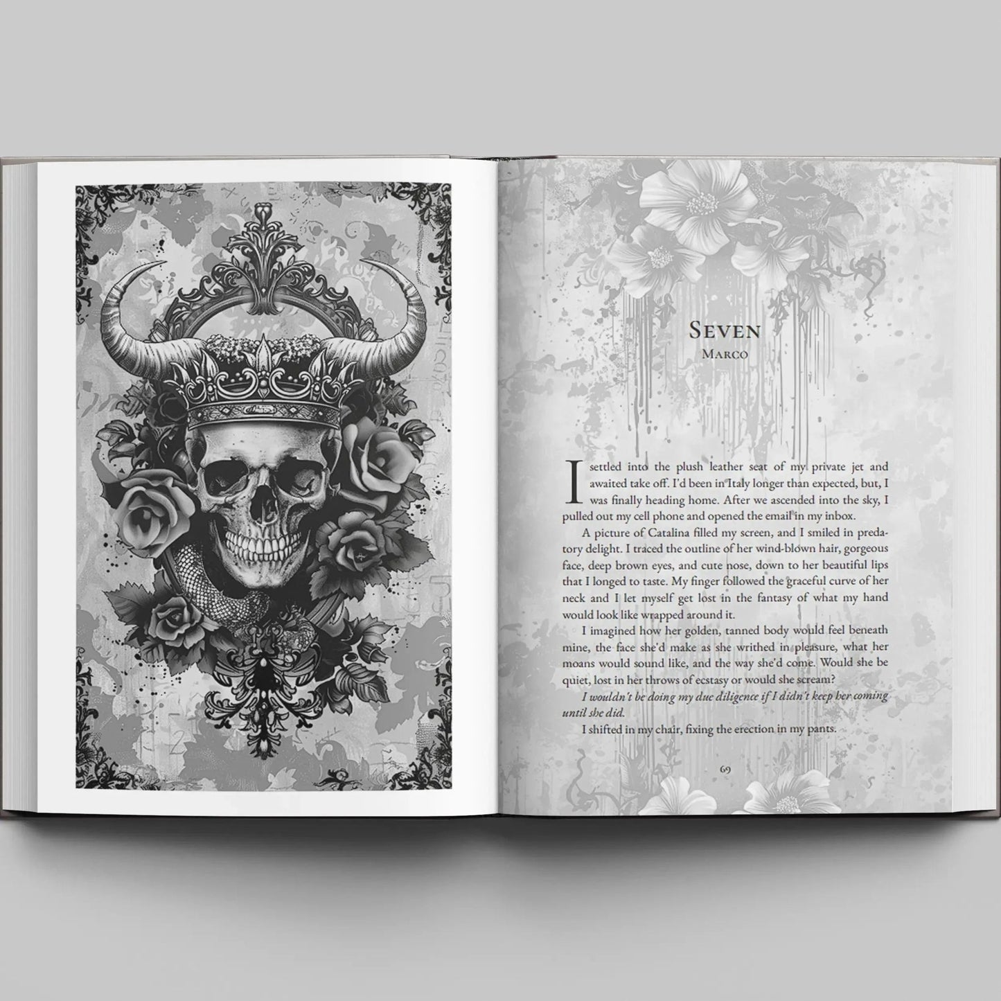 Crowned In Blood Book Box - Dark Mafia Romance Special Edition with Sprayed Edges - Get it from Bo