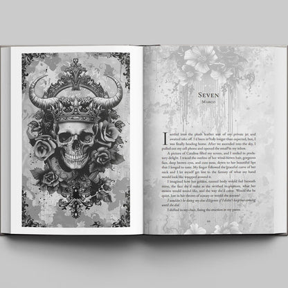 Crowned In Blood Book Box - Dark Mafia Romance Special Edition with Sprayed Edges - Get it from Bo