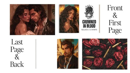 Crowned In Blood Book Box - Dark Mafia Romance Special Edition with Sprayed Edges - Get it from Bo