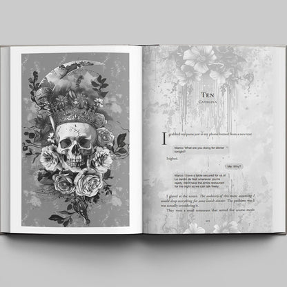 Crowned In Blood Book Box - Dark Mafia Romance Special Edition with Sprayed Edges - Get it from Bo