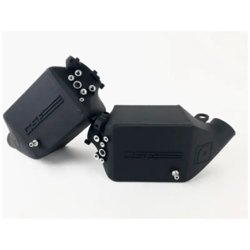 CSF 12-16 BMW M5 (F10) / 12-18 BMW M6 (F06/F12/F13) Twin Charge-Air-Cooler Set - Crinkle Black - Get it from Bo