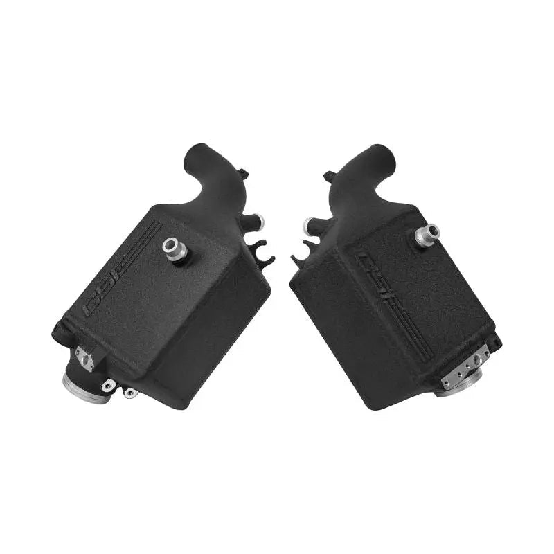 CSF 16-21 BMW M5 (F90) / 17-21 BMW M8 (F91/F92/F93) Twin Charge-Air-Cooler Set - Crinkle Black - Get it from Bo