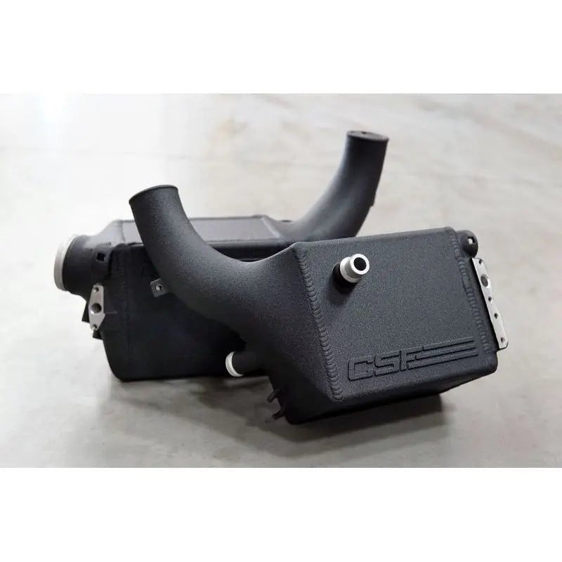 CSF 16-21 BMW M5 (F90) / 17-21 BMW M8 (F91/F92/F93) Twin Charge-Air-Cooler Set - Crinkle Black - Get it from Bo
