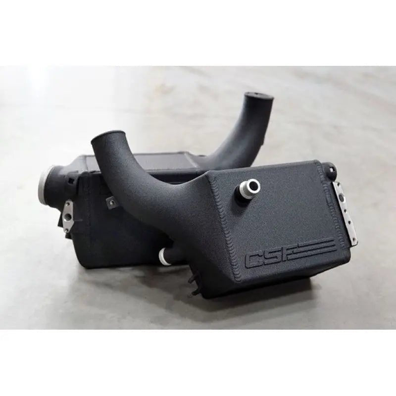 CSF 16-21 BMW M5 (F90) / 17-21 BMW M8 (F91/F92/F93) Twin Charge-Air-Cooler Set - Crinkle Black - Get it from Bo