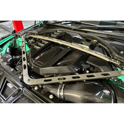 CSF BMW M2/M3/M4 S58 Comp &amp; Non-Comp (G8X) Charge-Air Cooler Manifold - Thermal Dispersion Black - Get it from Bo