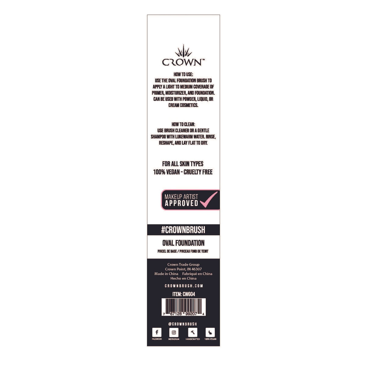 CWG04 - Oval Foundation - Get it from Bo