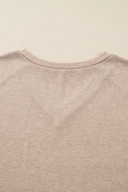 Penny Contrast Lace Patchwork Long Sleeve Top