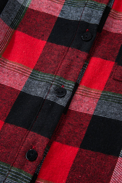 Madison Checkered Pattern Loose Shirt