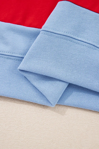 Simone Flag Vintage Oversized Pullover