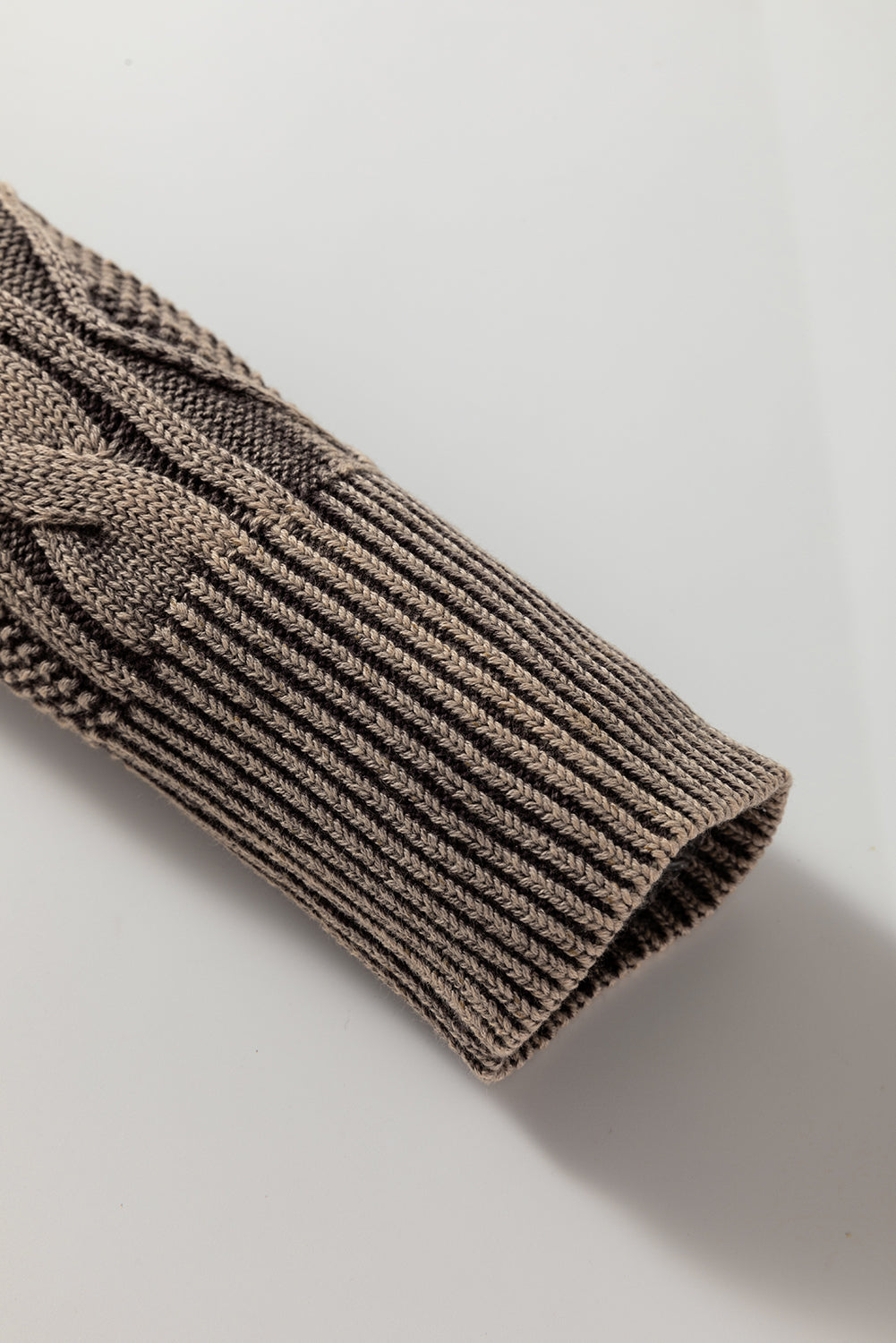 Aria Knit Sleeve Casual Sweater