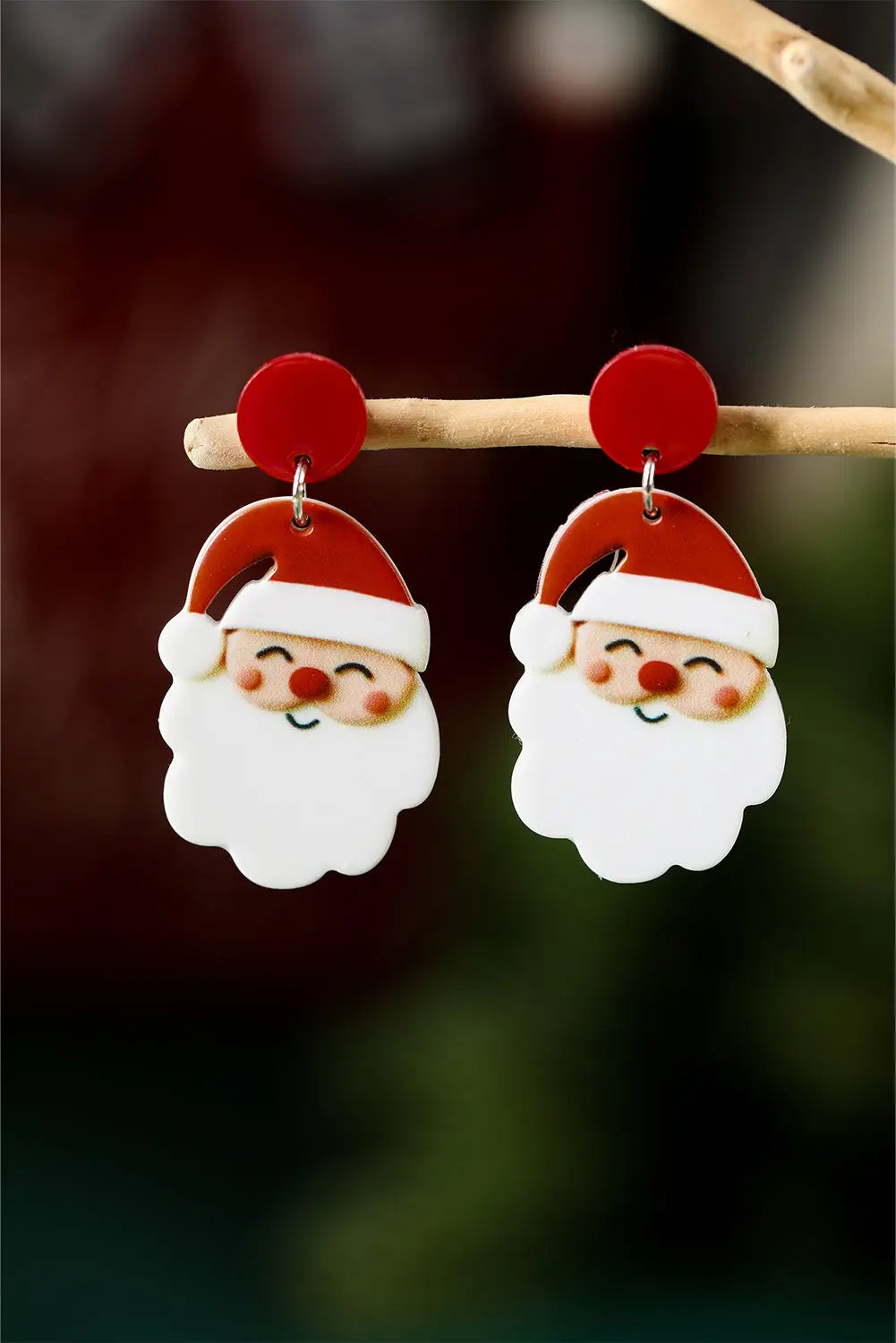 Violeta Father Christmas Dangle Earrings