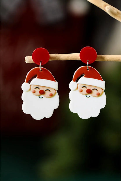 Violeta Father Christmas Dangle Earrings