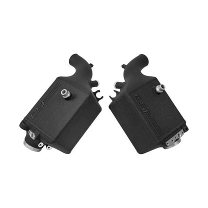 CSF 16-21 BMW M5 (F90) / 17-21 BMW M8 (F91/F92/F93) Twin Charge-Air-Cooler Set - Crinkle Black NP Motorsports