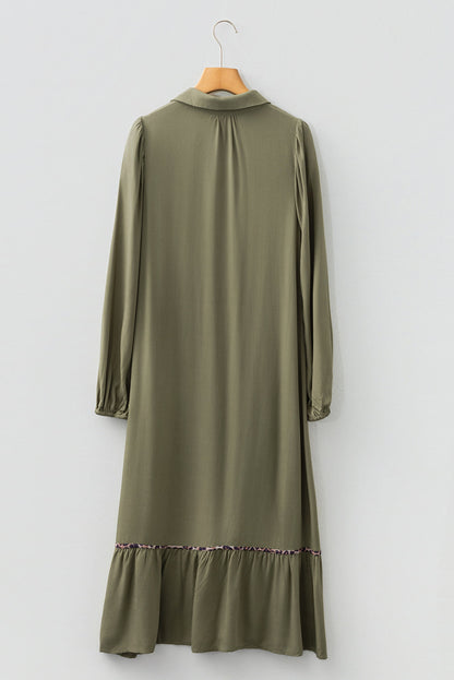 Noa Bracelet Sleeve Long Dress