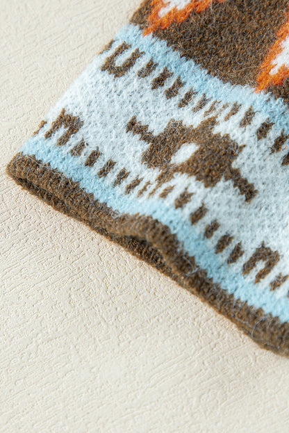 Evelyn Open Front Knitted Cardigan