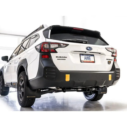 AWE 20-25 Subaru Outback (Wilderness & XT) 0FG Catback Exhaust w/Dual BashGuards NP Motorsports