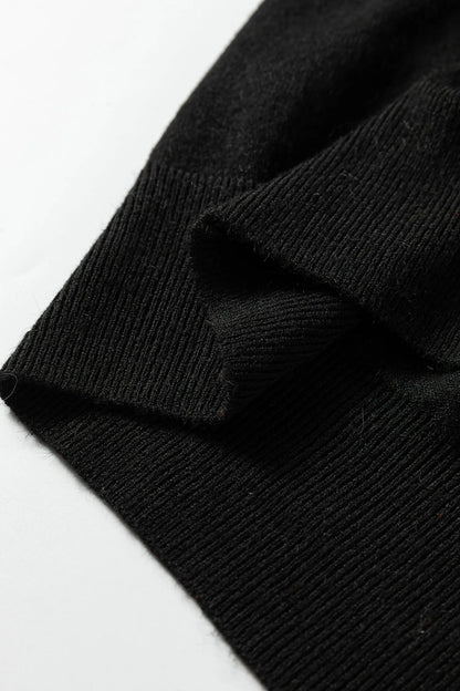 Scarlett Striped Trim Varsity Sweater